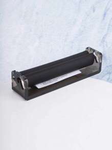 1 件，78 毫米/3 英寸时尚印花卷发机，家用手动卷发机，便携式滚筒填充器，简易手动卷发机工具，随机细节图案，家用小工具，圣诞礼物，情人节礼物，新年礼物