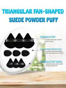 NEFOUME 21件套面部护理套装，包含防水洗漱包 + 8个化妆海绵（8个水滴形/圆形/锥形）| 防水腕带1对 + 蝴蝶结发带 | 多层收纳设计 | 清洁及发饰，价格实惠，适合作为圣诞礼物、化妆品、化妆工具等。