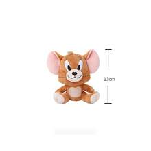 Tom And Jerry | 1pc Classic Tom And Jerry Plush Toy Christmas Gift Cartoon Movie Figures Cat Mouse Cute Stuffed Animals Doll For Kids Soft Huggable Plushie - Multicolor - View 7