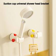 Soporte de ducha con ventosa extraíble para cabezal de ducha, para baño y niños