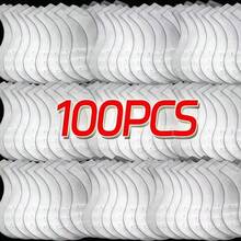 Y Shape Eyelash Perm Brushes 100PCS Reuseable Eyelashe Eyebrow Lifting Curler Plastic Clean Comb Eye Lash Extension Perm Tools