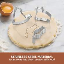 Molde para galletas de Halloween de 9 piezas, Juego de cortadores de galletas de Halloween, Cortador de pastelería encantador, Molde de galletas de acero inoxidable, Molde de galletas de animales, 9 formas, Superficie lisa, Desmoldado fácil, Adecuado para pasteles de cumpleaños DIY, galletas, aperitivos, dulces, etc., Adecuado para cocinas, tiendas de repostería, fiestas, San Valentín, Navidad, Moldes de hornear de Halloween, Accesorios de cocina.