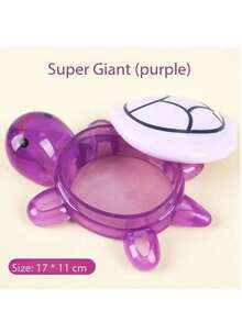 1pc/16pcs/30pcs/60pcs Colorful Glow-In-The-Dark Turtle Figurines (Requires UV Light Absorption), Suitable As Home Decor On Desks, Windowsills, Party Decorations To Create A Joyful Atmosphere, Great Gift For Turtle Lovers And Birthdays (Turtle Shell Does Not Glow)