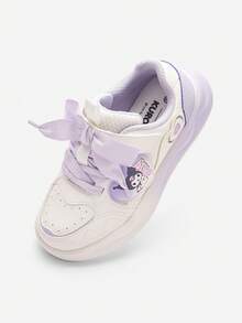 Balabala 儿童运动鞋 低帮白色女童鞋 2025 春秋季新款 - 白紫色調 - 查看 1