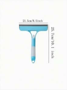 三合一多功能玻璃清洁剂，带喷雾器和刮刀 - 手持式窗户、瓷砖和汽车挡风玻璃刮水器，高效清洁 - 彩色 - 查看 4