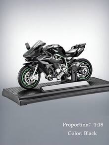 NEUSNEY 1:18 比例压铸摩托车模型，带展示架，多种款式可选，可作为礼物 - 彩色 - 查看 19