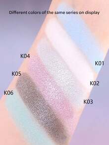 Uhue 1pc Monochrome Eyeshadow K01, High Color Payoff, Smooth Application, Long-Lasting, Smudge-Proof, Sweat-Proof, Multipurpose. 3g/0.1oz - K01 - 查看 4