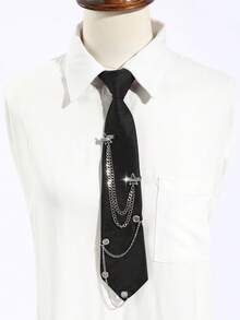 1 chiếc nơ đen đính pha lê hình mặt trăng và ngôi sao màu vàng/bạc thời trang dành cho nữ, tua rua có thể tháo rời, thích hợp cho tiệc, tiệc tùng, quà tặng, áo sơ mi, trang phục đi học, trang trí Giáng sinh - Nhiều màu (mặt trăng và các vì sao) - Xem 12