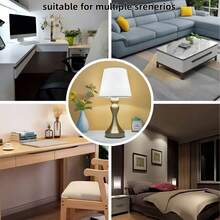 1 Peça Luminária de Mesa com Tecido Floral Vintage e Base de Metal, USB 3 Cores Dimmerável, Estilo Retrô Minimalista, Adequada para Quarto, Sala de Estar, Escritório, Iluminação de Quarto, Luminária Decorativa, Plástico Durável, Iluminação Ajustável, Decoração de Casa