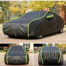 209*79*59 Inch Universal Car Sedan Cover Full Cover Sunlight Water Resistance UV Protector - Đen mới - Xem 4