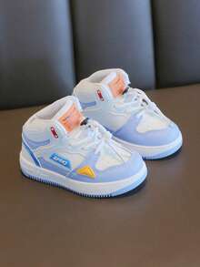 2025 Spring Back To School Children's Sports Shoes, Boys' Casual High-Top Anti-Slip Shoes, Girls' Soft-Sole Basketball Sneakers