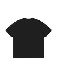 Tontontontonsaful Italian Brain Rod Anime Funny T-Shirt For Men, Tralalero Tralala Funny T-Shirt Tees For Men, 230g - Black - View 4