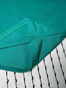 Men's PLAIN POLO Shirt Premium Cotton Pique Fabric Promotion - 綠色 - 查看 2