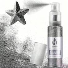 Edible Glitter Spray - 5g Edible Luster Dust Metallic Glitter For Drinks, Cake Decorating, Baking - Edible Food Coloring Powder Shimmer Glitter For Cocktail, Icing, Candy - Multicolor - View 12