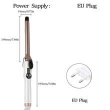 ShenFire Single Barrel 9mm White Hair Curling Iron