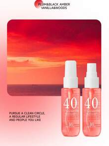 4 قطع/5 قطع/مجموعة، رذاذ غرفة خالي من الكحول 40 مل - عطر زهري منعش، مناسب للحمام/الخزانة/السيارة، استخدام يومي برذاذ عطري طبيعي