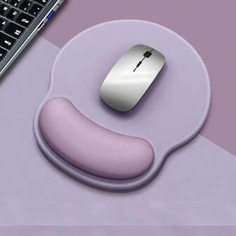 BHJLAXR Ergonomic Gaming Mouse Pad With Wrist Rest And Non-Slip Silicone Base - Vibrant Gaming Controller Design, Durable And Comfortable, Suitable For Home Office And Gaming Setup, Gaming Mouse Pad, Gaming Themed Design Desk Accessories Office Supplies Office Desk Accessories Mousepad Mouse Pad For Desk