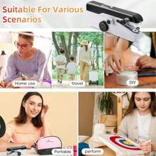 1pc Handheld Sewing Machine With USB Cable And Accessory Kit(Accessories Color Random), New Portable Handheld Electric Sewing Machine, Suitable For Home, Travel, DIY Crafts, Beddings, Curtains And Clothing Repairs,Suitable For Light And Thin Fabrics