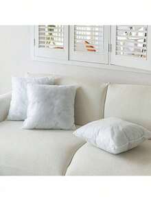 1pc High-Density Support Throw Pillow Insert, Versatile For Sofa, Bed, Car, Multi-Season