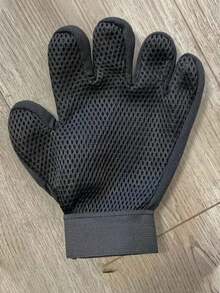 1pc Pet Grooming Gloves, 2-In-1 Pet Cleaning Gloves, Gentle Deshedding Brush For Dogs Cats, Dog Cat De- Cat Supplies Comb De-Shedding Brush Enhanced 5-Finger Design Suitable For Long Short Hair Easy To Clean Gentle De-Shedding For Dogs Cat, Easy Clean, Painless Grooming, Invigorating Massage