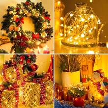 48 Pack Fairy Lights Battery Operated - 7ft 20 Led Twinkle Lights 3 Modes, Bulk Mini String Lights Waterproof For Mason Jars Vases DIY Party Wedding Decoration Christmas - 暖白光 - 查看 10