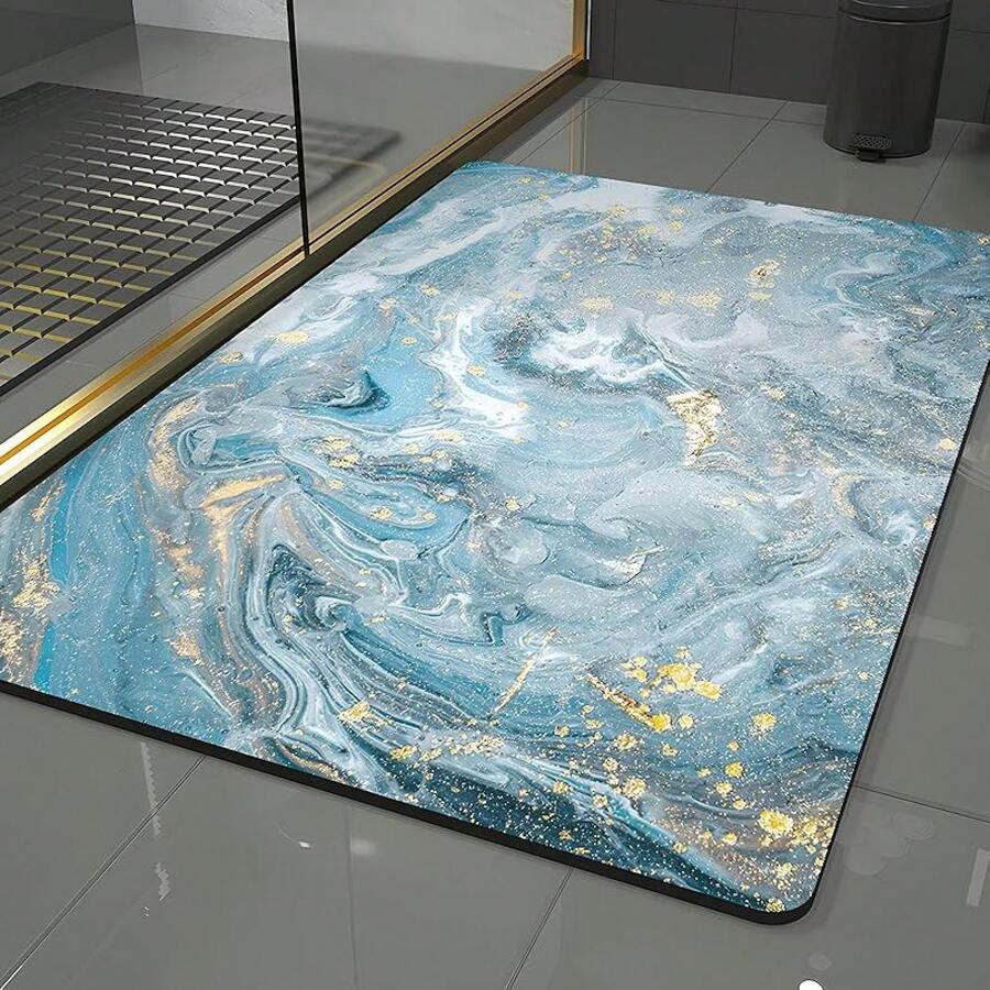Bathroom Anti-Slip Mats - 藍色的 - 查看 1