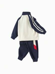 Balabala 儿童两件套 2025 秋季新款学院风舒适