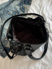 Vintage Minimalist Large Capacity Fashion Student Office Commute Tote Bag, New Fashionable Big Bags For Women, New Arrival Tote Bags For Woman