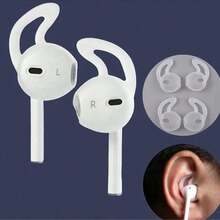 أغطية سماعات الأذن/نصائح سماعات الأذن الملونة متوافقة مع سماعات أذن Apple، خطافات/واقيات سماعات الأذن السيليكونية للسماعات الرياضية - متعدد الألوان - مشاهدة 3