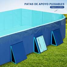 Albercas Grandes Familiares, Carcasa de Plástico Duro, 295 * 165 * 55 cm, Piscina al Aire Última Intervensión Plegable no Inflable para Niños y Adultos - 1 - Ver 6