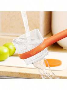 2 Innovative Peelers With Storage Boxes - Serrated Edge Design And PET Material, Ideal For Food Prep In Dorms And Kitchens, Space-Efficient Solution - Cam + Xanh lá cây - Xem 11