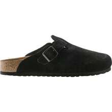 Boston Suede Unisex Shoes Size 38, Color: Black - Black Suede - View 3