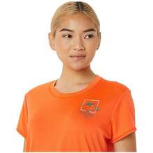 Asics Women Outdoor Tees & Tanks - Orange - View 4