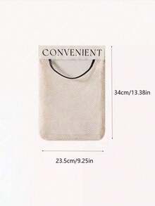 1 Stück Küchenabfall-Beutelhalter Wandhalterung, große Kapazität Plastikbeutel Aufbewahrungsnetz mit Klettverschluss Dekorationen, Dekor Festliche Dekoration Zimmer Dekoration Zuhause Dekoration Schlafzimmer Dekoration Kleider Hosen Schuhe Jeans Stiefel