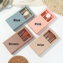 1PC Personalized Birth Flower Makeup Brush Box Set, Customized Wedding Gift, Bridal Party Gift, Bridesmaid Gift, Friend Birthday Gift. - one-size - View 7