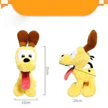 GARFIELD 原创加菲猫毛绒玩具欧弟狗加菲猫填充玩偶卡通动漫公仔可爱生日圣诞节儿童礼物 - 彩色 - 查看 4