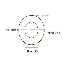 KIT 2 PZ-Folding Sun Shield For Helmet, Orange With Reflector - Orange - View 3