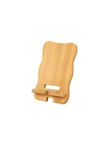 Personalized Cork Phone Stand With Custom Name, Detachable Smartphone Holder, Portable Desk Accessory With Charging Hole, Ideal For Business And Outdoor Use