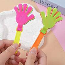 5/10/20Pcs Mini Clapper, For Holidays, Birthday Party Gifts And Supplies Suitable For Christmas Party Christmas Gift New Year Gift Christmas Garter Gift Holiday Rave, Plastic Party Clapper Happy Maker Party Bring You Carnival And Joy - Multicolor - View 6