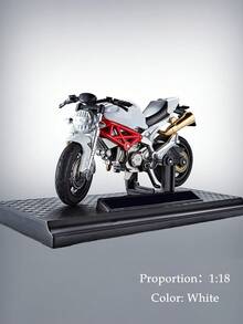 NEUSNEY 1:18 比例压铸摩托车模型，带展示架，多种款式可选，可作为礼物 - 彩色 - 查看 20