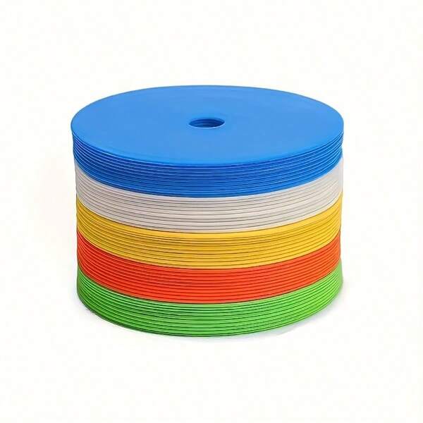 10pcs Football Basketball Training Auxiliary Flat Cone | Sports Training Equipment Accessories Landmark Pad