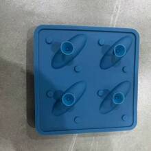 4-Cavity Shark Silicone Ice Cube Tray, Non-Stick Silicone Baking Mold For Ice Cubes, Chocolates, Cookies, Creative Kitchen Party Mold, Essential For Dessert Lovers