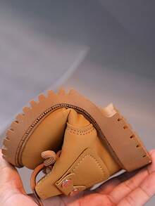 Botas altas con cremallera lateral para niños, botas de niña, tenis de niño, tenis de niños, tenis para niño, tenis para niña, zapatillas deportivas casuales con cordones para niños, adecuadas para actividades al aire libre y para el uso diario en el tiempo libre. - Amarillo - Ver 6