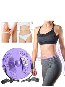 Waistwhisper - Body Shaping Waist Twisting Disc Waist Whisper Exerciser Trainer - Purple - View 6