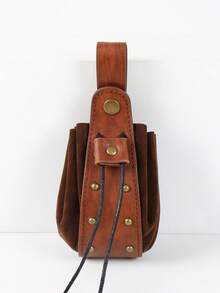 1 件中世纪朋克复古腰包文艺复兴户外腰包钱包旅行假日派对角色扮演角色扮演挂式零钱包，万圣节