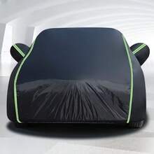 209*79*59 Inch Universal Car Sedan Cover Full Cover Sunlight Water Resistance UV Protector - Đen mới - Xem 5
