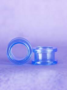 1 对时尚朋克波西米亚 Y2K 风格亚克力耳塞/耳塞，男女通用身体首饰，适合日常佩戴和聚会 - Ear gauge - 查看 43