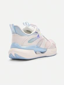 Balabala 女童跑步鞋2025春秋季扭结绑带防滑运动鞋 - 粉紅藍 - 查看 5