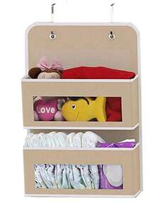 1 Peça Bolsa de Armazenamento Suspensa Organizador de Armazenamento Sobre a Porta - Suporte Suspenso para Quarto/Armário! Armazenamento de Grande Capacidade Sem Prateleira, Economizador de Espaço e Tecido Não Tecido Resistente