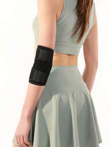 VBOSI 1 chiếc đai hỗ trợ khuỷu tay bằng neoprene có thể điều chỉnh, thích hợp cho các môn thể thao như cầu lông, bóng rổ, dành cho cả nam và nữ. - màu đen - Xem 3
